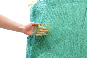 Worki raszlowe zielone 30 kg 50x80 na ogórki kapustę drewno