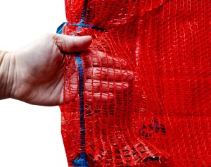 Worki raszlowe czerwone 15 kg 42x60 